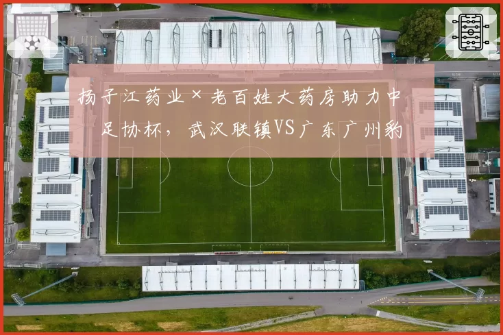 扬子江药业×老百姓大药房助力中国足协杯，武汉联镇VS广东广州豹