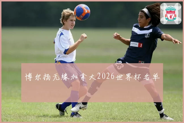 博尔扬无缘加拿大2026世界杯名单